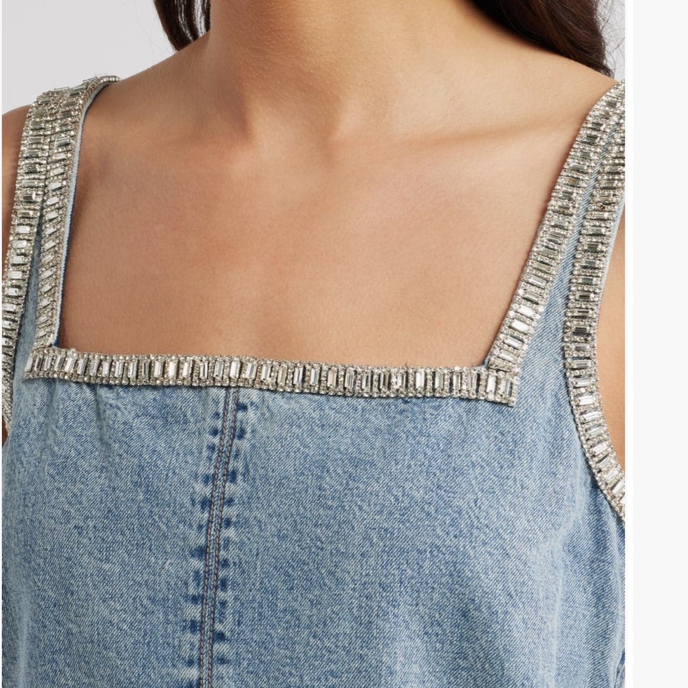 rag & bone Jayde Sleeveless Denim Minidress
Color: Pacific Jewel Minidress - Picture 3 of 12